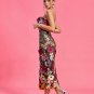 Maraya Floral Applique Midi Dress