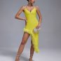 Strappy Puffy Chiffon Trim Midi Bandage Dress