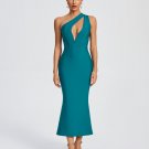 One Shoulder Hollow-Out Bandage Dress