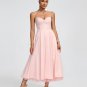 Ballerina Pink Open Back Midi Dress
