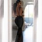 Round Neck Sleeveless Lace Maxi Bandage Dress