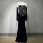 Diamente Embellished Maxi Bodycon Dress
