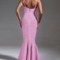 Strappy Fishtail Backless Maxi Bandage Dress