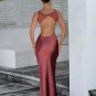 Round Neck Sleeveless Cut Out Maxi Dress