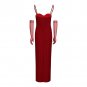 Strappy Sleeveless High Slit Maxi Dress