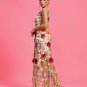 Maraya Floral Applique Maxi Dress