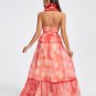Floral Print Chiffon Maxi Dress