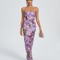 Dahlia Floral-Embellished Sequins Dress