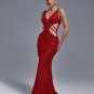 V Neck Sequins Mermaid Dress