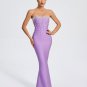 Pearl Detail Maxi Mermaid Bandage Dress
