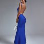 Mermaid Square Neck Backless Bandage Dress