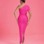 One Shoulder Ruched Formal Bandage Dress