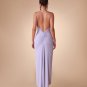 Lavender Strappy Backless Dress