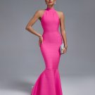 Halter Maxi Bandage Fishtail Dress