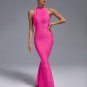 Halter Maxi Bandage Fishtail Dress