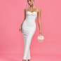 Strappy Bustier Open-back Bandage Dress