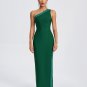 Elegant One Shoulder Maxi Bandage Dress