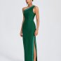 Elegant One Shoulder Maxi Bandage Dress