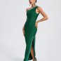 Elegant One Shoulder Maxi Bandage Dress