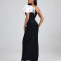 Irregular Ruffled Side Slit Bandage Dress