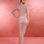 See Through Mesh Pearl Cover Up Dress
