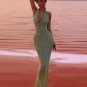 Halter Sleeveless Sequins Maxi Dress