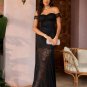 Off Shoulder Modern Lace Maxi Dress