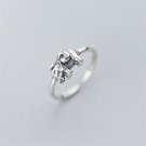 Elephant Animal 925 Sterling Silver Adjustable Ring