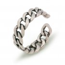Vintage Silver Net Solid 925 Sterling Silver Adjustable Ring For Women