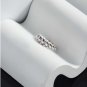 Simple Twisted Croissants 925 Sterling Silver Adjustable Ring