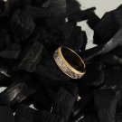 Ancient Pattern 925 Sterling Silver Adjustable Ring