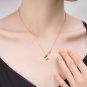 Mother Child Butterfly Solid 925 Sterling Silver Chocker Necklace