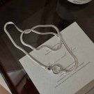 Simple Fashion Snake Chain 925 Sterling Silver Necklace