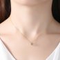 CZ Solid 925 Sterling Silver Necklace