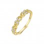 Beautiful CZ Flower 925 Sterling Silver Adjustable Ring Necklace Bracelet
