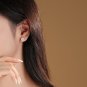 Shining Oval CZ 925 Sterling Silver Adjustable Ring Earrings Necklace