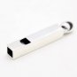 Crimp Solid 925 Silver Adjustable Ring Setting For Rectangle Stone