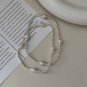 Lady Steamed Shell Pearls 925 Sterling Silver Beads Bracelet