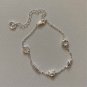 Girl Cute Bread Heart Doughnut 925 Sterling Silver Bracelet