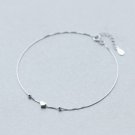 Sweet Love Heart 925 Sterling Silver Foot Anklet