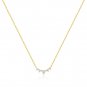 CZ Flowers Silver Stud Earring Adjustable Ring Necklace Bracelet