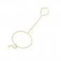 Golden Beads Tassles Silver Earrings Necklace Bracelet Adjustable Ring