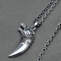 Wolf Head 925 Sterling Silver Pendant