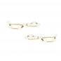 Natural Pearl Big Dipper 925 Silver Non-Pierced Earrings (Single Piece)