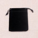 Fashion Black Velvet Jewelry Pouch