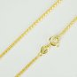 Yellow Gold Popcorn Chain 925 Sterling Silver Necklace