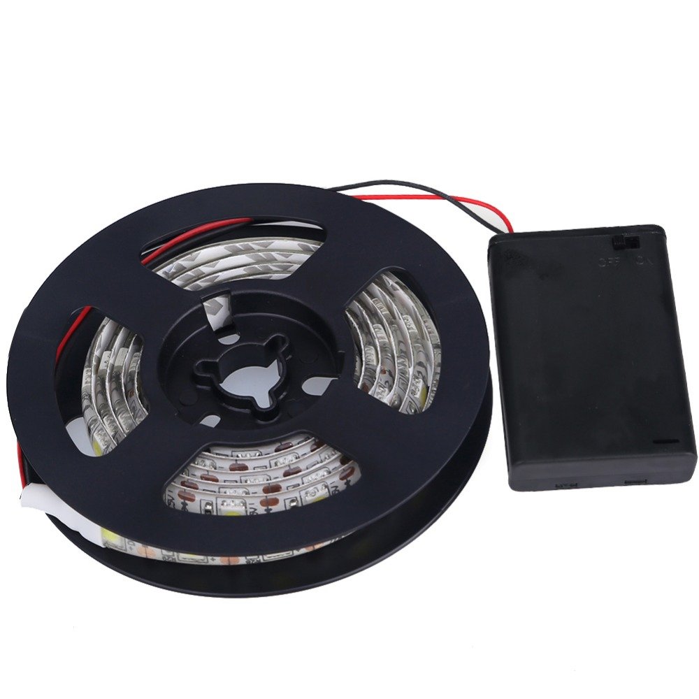 cutting battery powered led strip