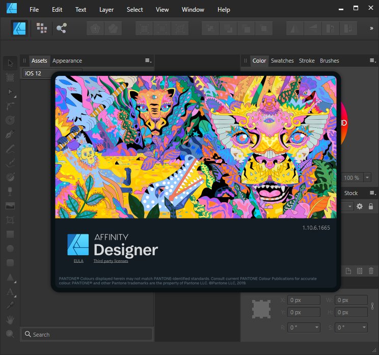 [Lifetime] Serif Affinity Designer 1.10.6 - 1.10.8 - 3PCs / Devices [Windows / macOS]