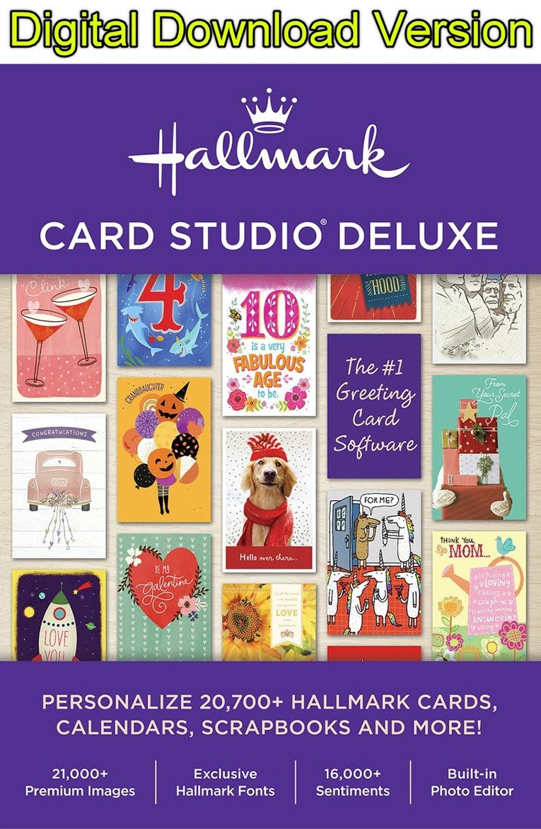 [Lifetime] Hallmark Card Studio 2024 Deluxe + Extra Contents 2PCs