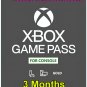 [Redeem Code] 3 Months - Xbox Game Pass Console Subscription